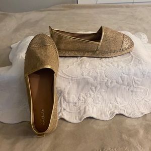 Nurture flats gold shoes 8.5